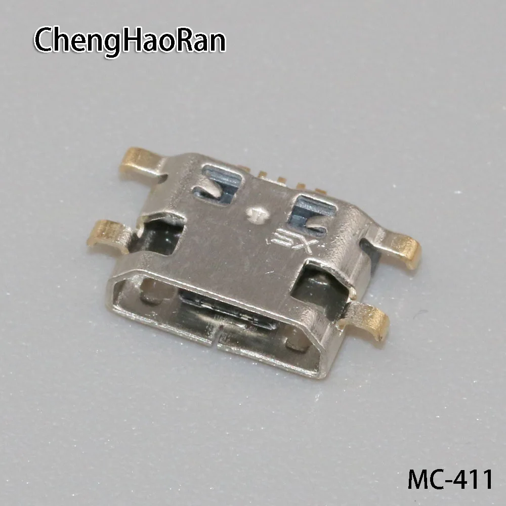 Разъем Micro USB ChengHaoRan 100 шт./лот гнездо для зарядного порта Meilan 3 3S Note5 Note6 Note8 и т. д. |