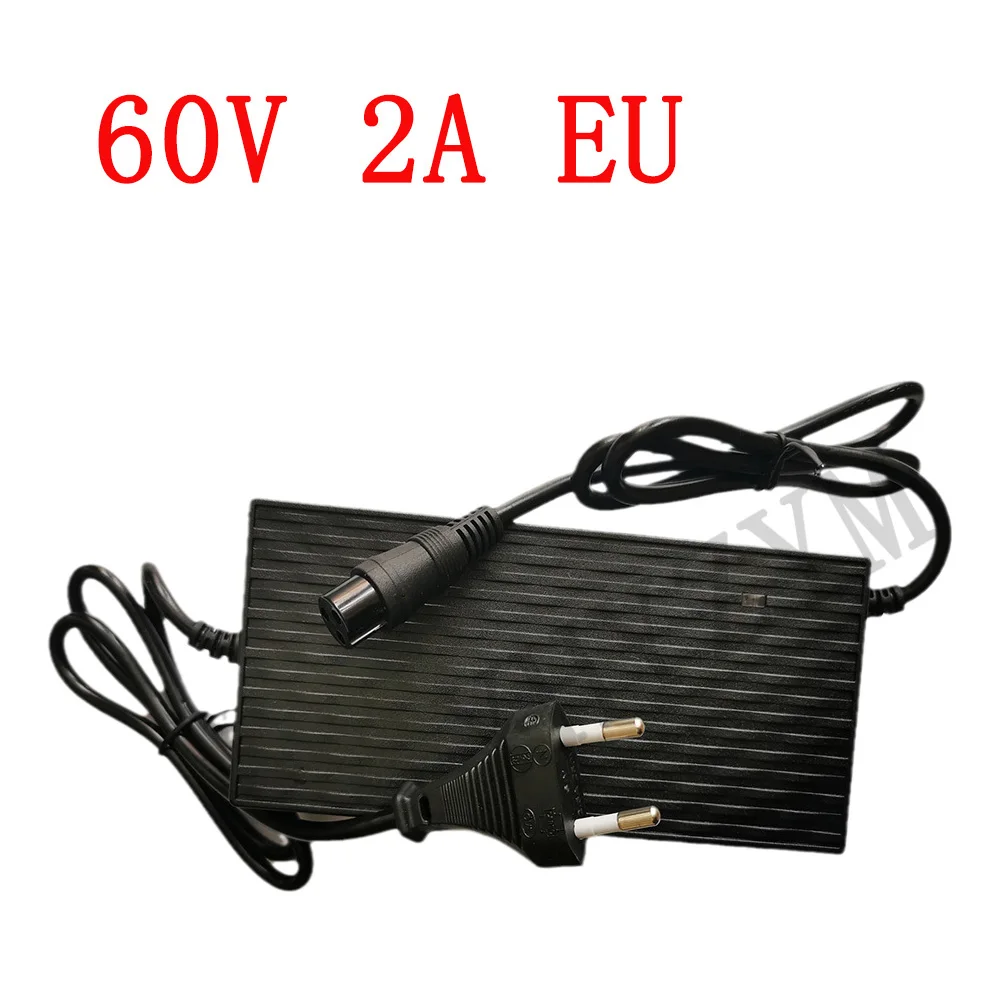 60V 2A Lithium Battery Charger European Standard Power Supply For Citycoco Harley Electric Scooter CE certification Replenisher | Спорт и