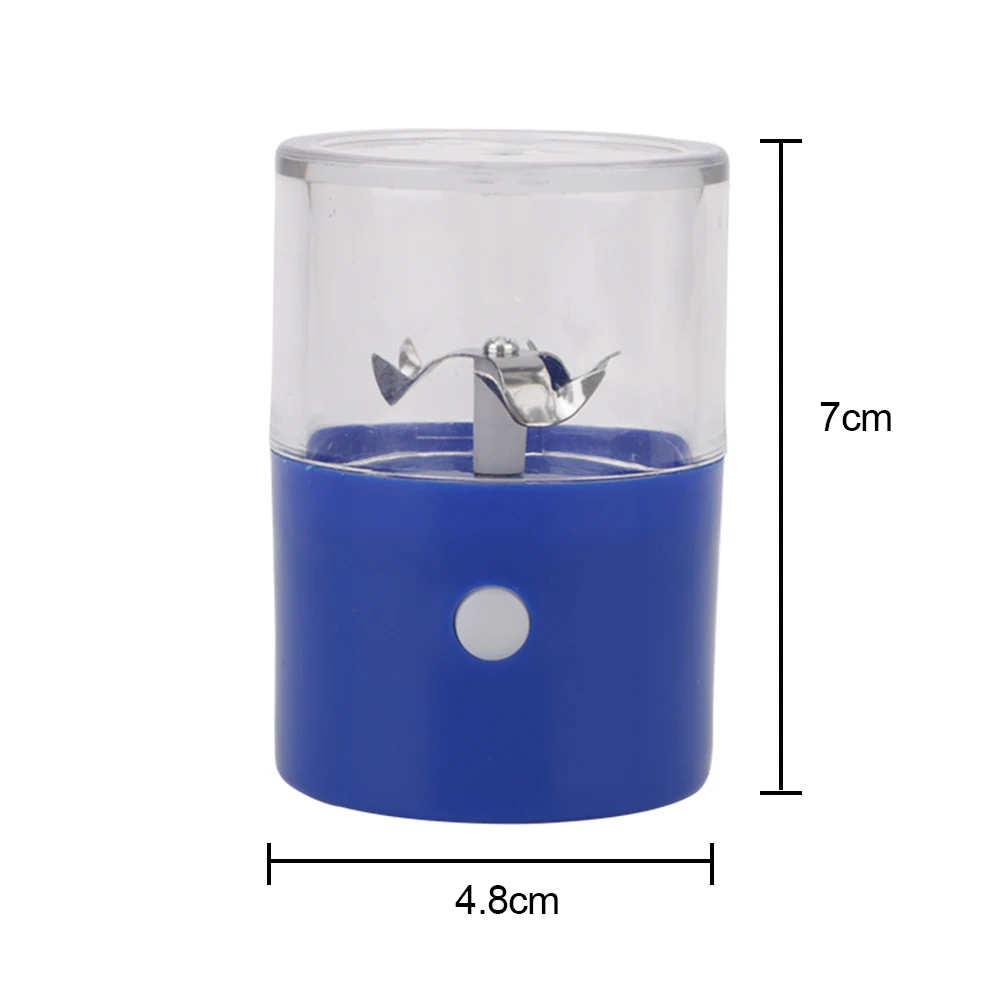 Herb Grinder Electric Rechargeable Portable Crusher Metal Tobacco