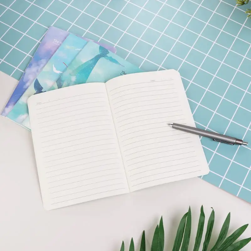 4 шт./компл. A5 блокнот Sketchbook милый мультфильм дневник планировщик для Рисование Живопись граффити линия внутренняя страница офисные школьные принадлежности