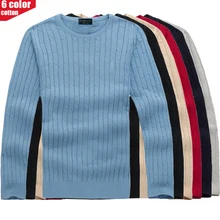 *#Best Price 2019 Autumn Winter Men's Pure cotton Sweaters Long Sleeve Pullover Tops O Neck Knitted Jumper Style Knitwears Clothes Plus 8519 *#Best Price 2019 Autumn Winter Men's Pure cotton Sweaters Long Sleeve Pullover Tops O Neck Knitted Jumper Style Knitwears Clothes Plus 8519