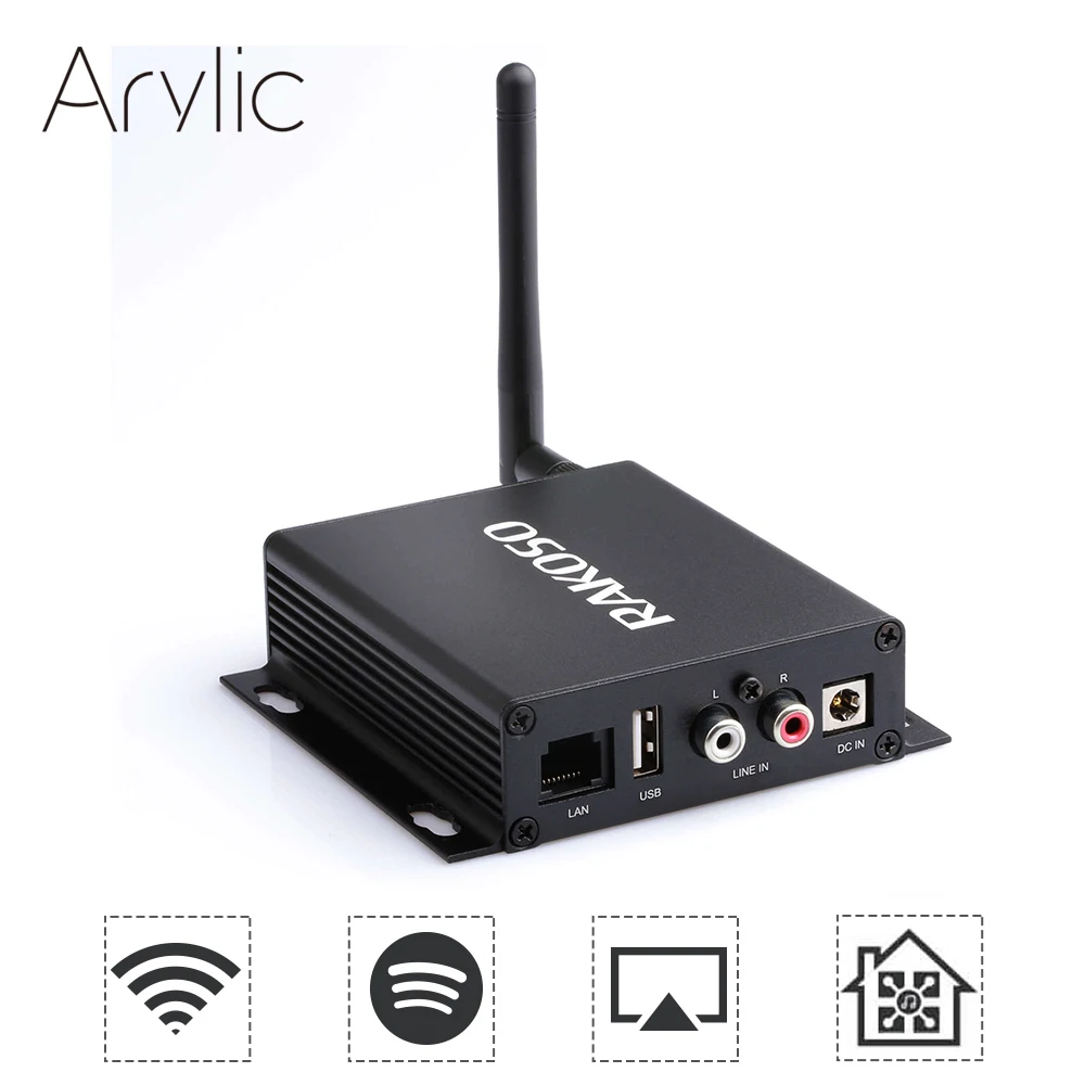 RAKOSO X10 WiFi Hi Fi предусилитель с ESS dac линейный выход оптический коаксиальный линия в