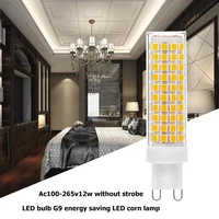 12W Ceramic Energy Saving Chandelier Bulb G9 LED Indoor Corn Light Decor