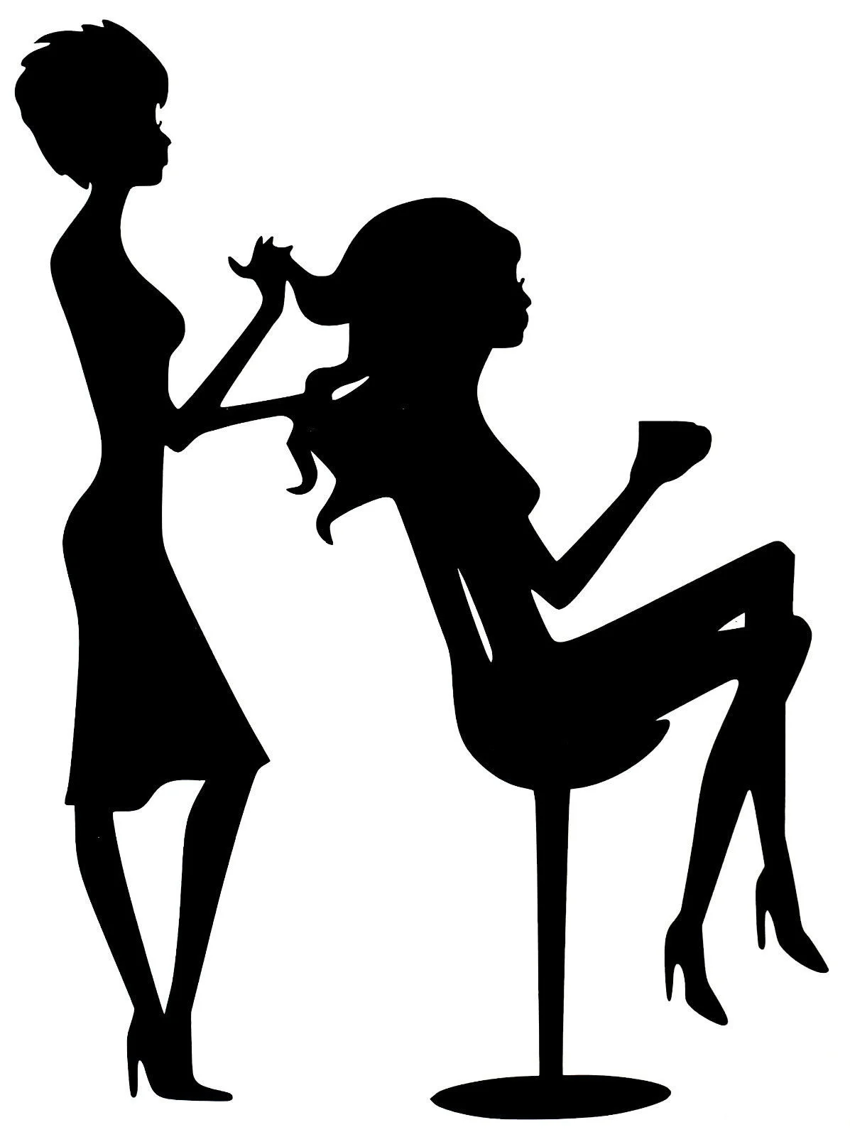 HAIRDRESSIN забавные наклейки окна бампер-фургон окна ноутбука JDM виниловые наклейки