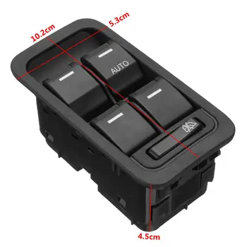 

1PCS 13 Pins Right Driving +3 pcs 6 Pins Car Electric Power Window Switch For Ford Territory SX SY SZ 2004-2017 #9R7914A132AA