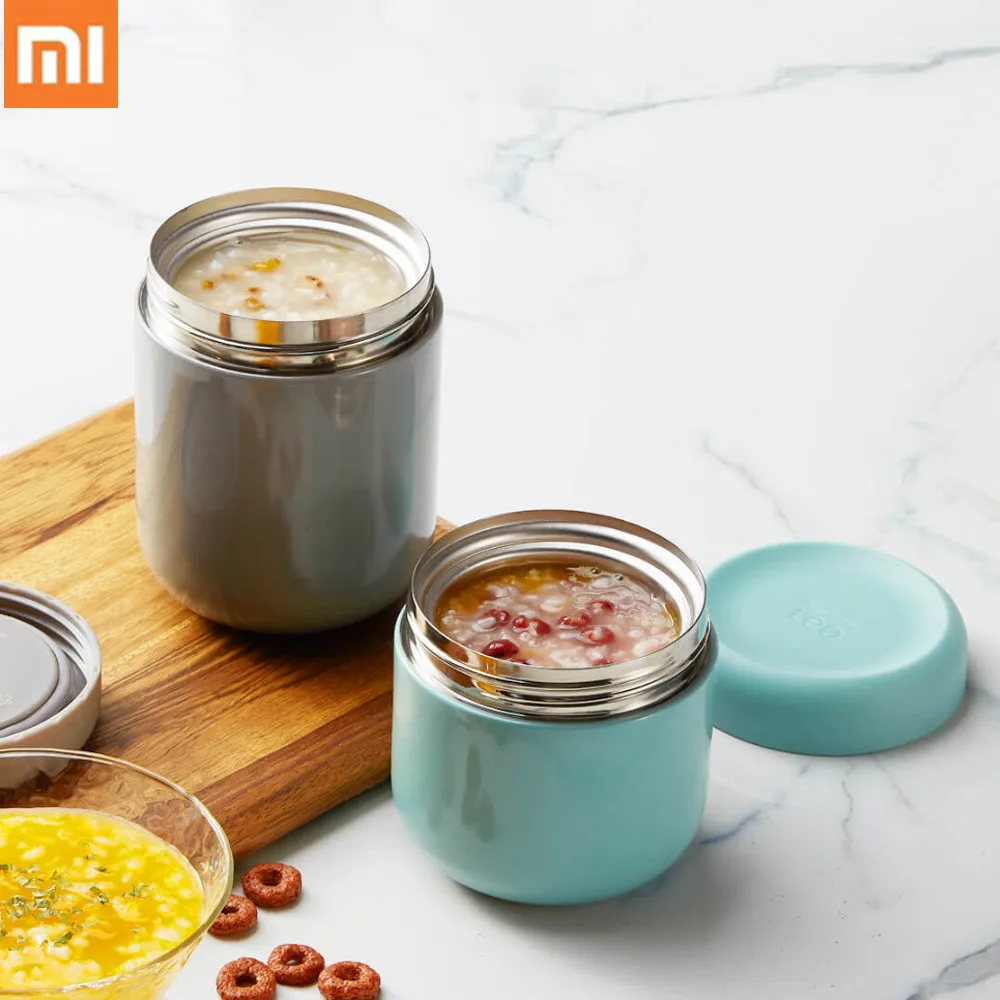 Preise Xiaomi Mijia Mini BergHOFF Isolierung Tank 350 500ml Edelstahl Geschmorte becher 6h Thermos Container Multi  PurposePot