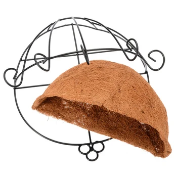 

Outdoor Flowerpot Decoration Wall Hanging Planter Home Window Semicircle