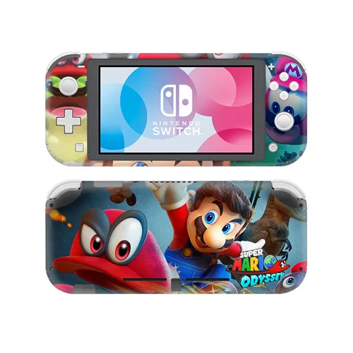 YSNSL0297 Супер Марио Одиссея кожи наклейка для nintendo переключатель Lite консоль и контроллер переключатель легкий протектор кожи Стикеры винил - Цвет: YSNSL0297