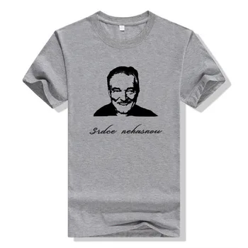 

BTFCL Famous Singer Karel Gott New Print Tshirt Women/men Unisex White/grey T Shirt Short Sleeve Casual Cotton soft Harajuku Top
