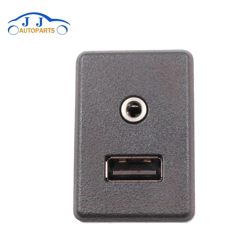 

car accessories New 795405306 Audio Player USB Receptacle Black Matte 1 USB For Fiat auto repair