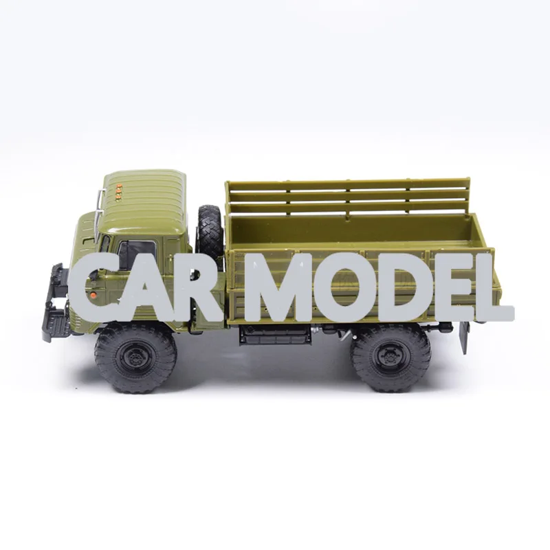1:43 Масштаб сплава игрушечных транспортных средств GAZ-66 внедорожный грузовик модель детских игрушечных автомобилей авторизованный игрушки для детей