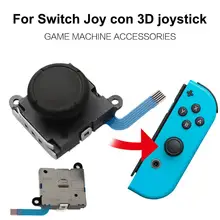3D Analog Joystick Thumb çubukları sensörü değiştirmeleri Nintendo anahtarı Joy Con denetleyicisi için