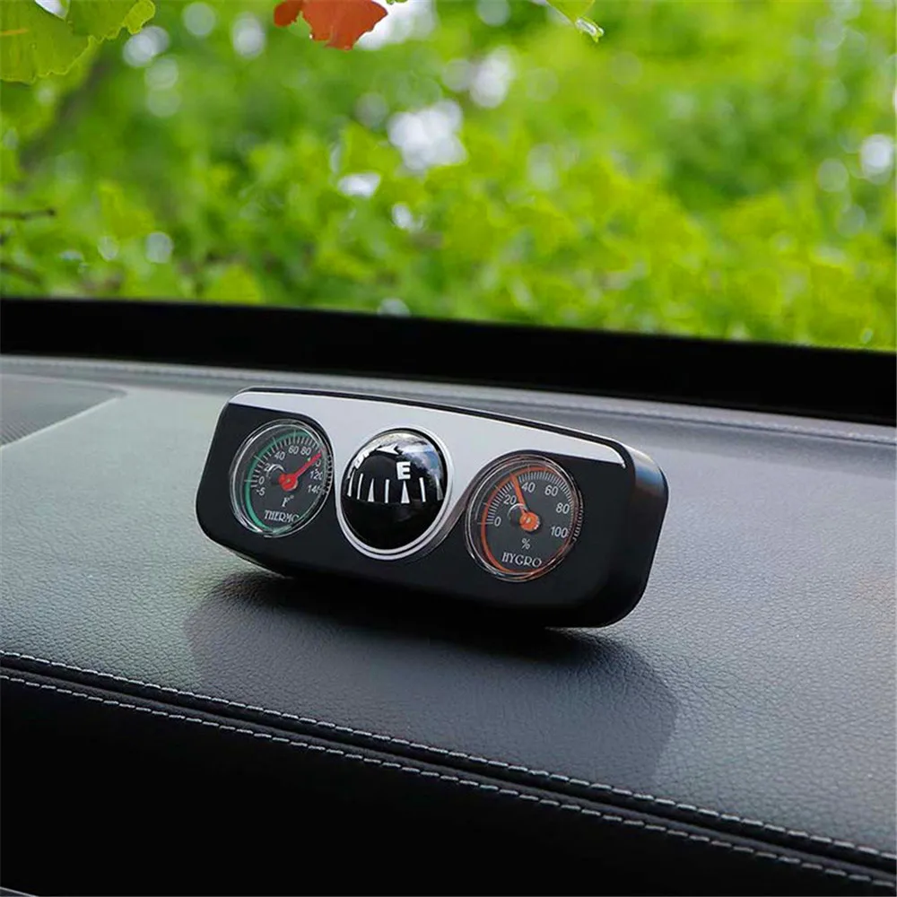 Super Practical Multi-Function Car Thermometer Compass