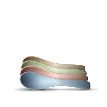 

Spoon Spoon Hotel West Spoon Wheat Straw Plastic shao shao Dessert Spoon Spoon Spoon Thick Eating
