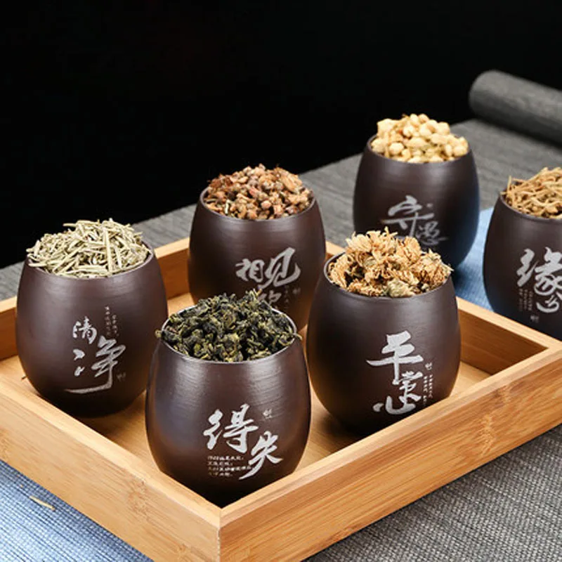 Multi-function Travel Sealed Ceramic Jar, Tieguanyin Containers, Coffee Canister, Kitchen Spice Storage Tank, Home Decor