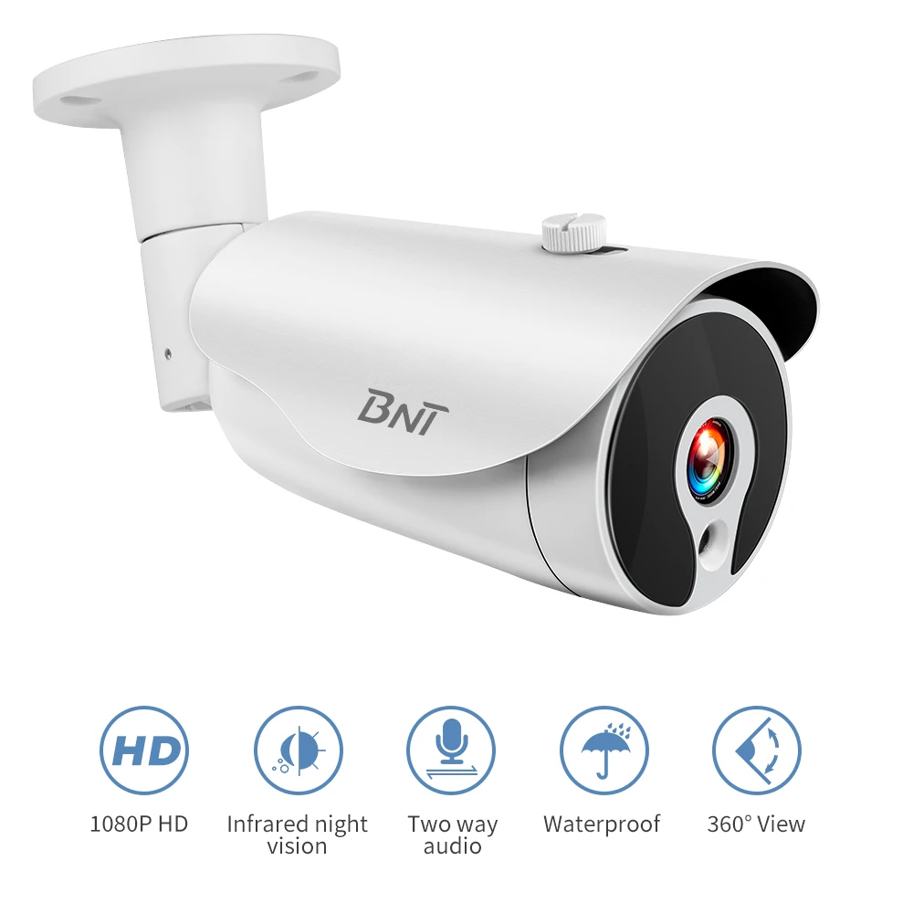 2MP POE IP камера наружная Водонепроницаемая H.265 CCTV Bullet ночного видения P2P ip-камера