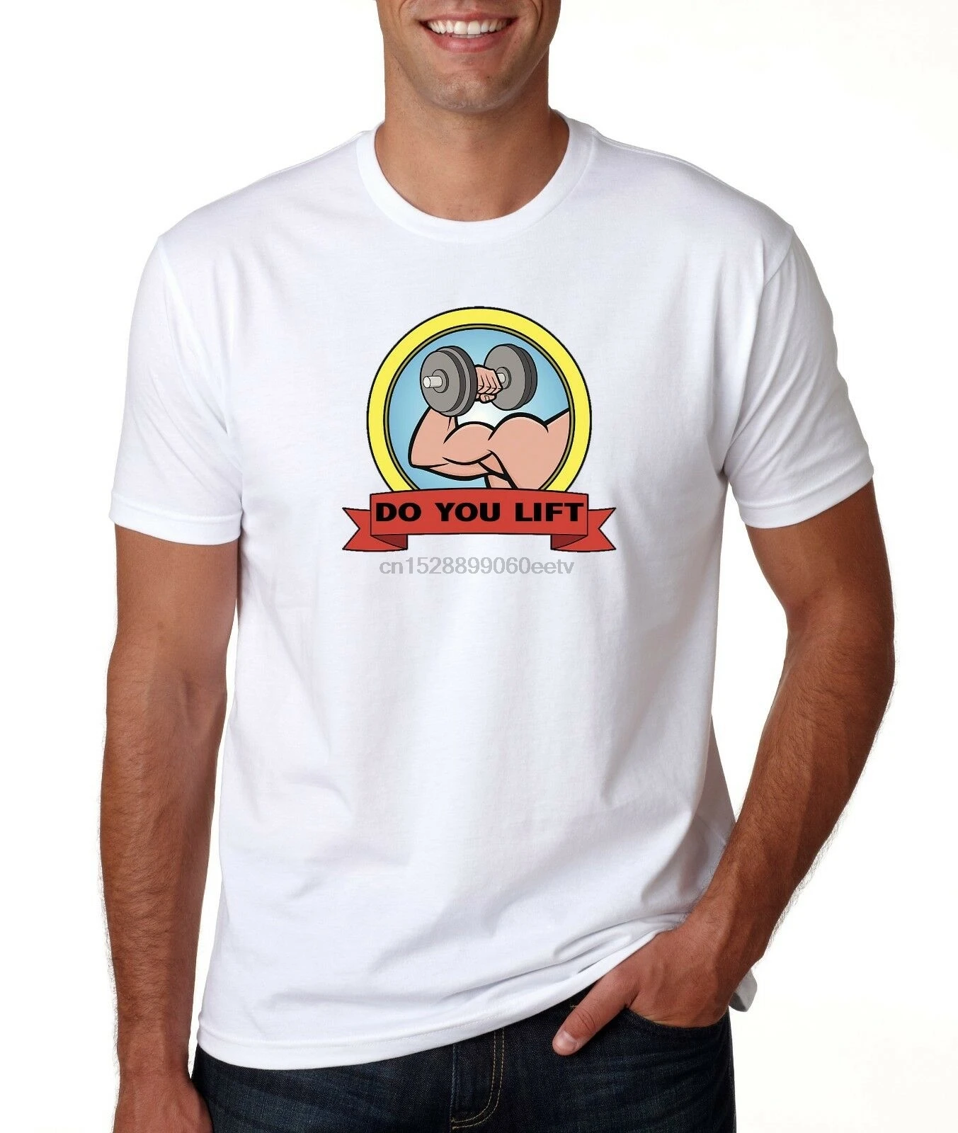 MENS T SHIRT DO YOU LIFT GYM FUNNY EXERCISE JOKE MUSTLE FITNESS WORKOUT TEE NEW |