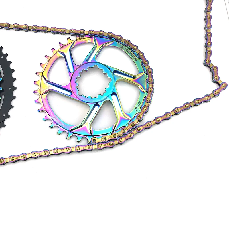 Горный велосипед 11 скоростей кассета 11-50T RACEWORK MTB GXP цепное кольцо велосипед YBN 11 скоростная цепь