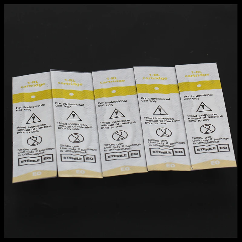 Disposable Microblading Eyebrow Tattoo Needles 1R 3R 5R 5F 7F Sterilized Permanent Makeup Cartridge Needles