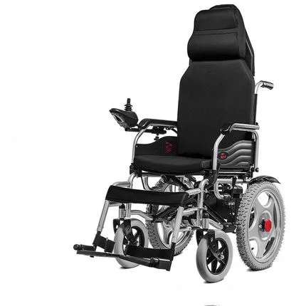 Складное переносное электрическое инвалидное кресло автоматический маленький Интеллектуальный четырехколесный автомобиль для пожилых людей и инвалидов - Цвет: 3