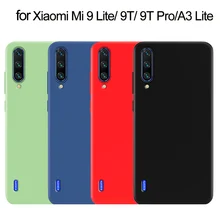 Para Xiaomi mi 9 Lite A3 funda de silicona suave para Xiaomi mi Note 10 9T 9 8 SE A2 Lite para Red mi Note 7 8 K30 Pro 7A 8A funda(China)