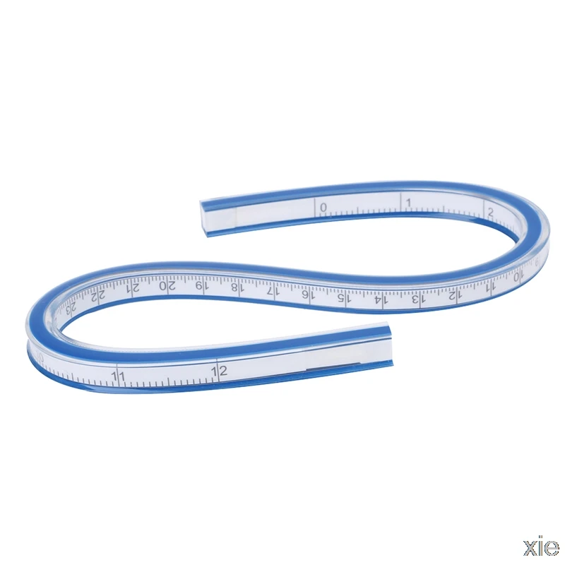 

Flexible Curve Ruler Drafting Drawing Tool Plastic Vinyl 30cm 40cm 50cm 60cm
