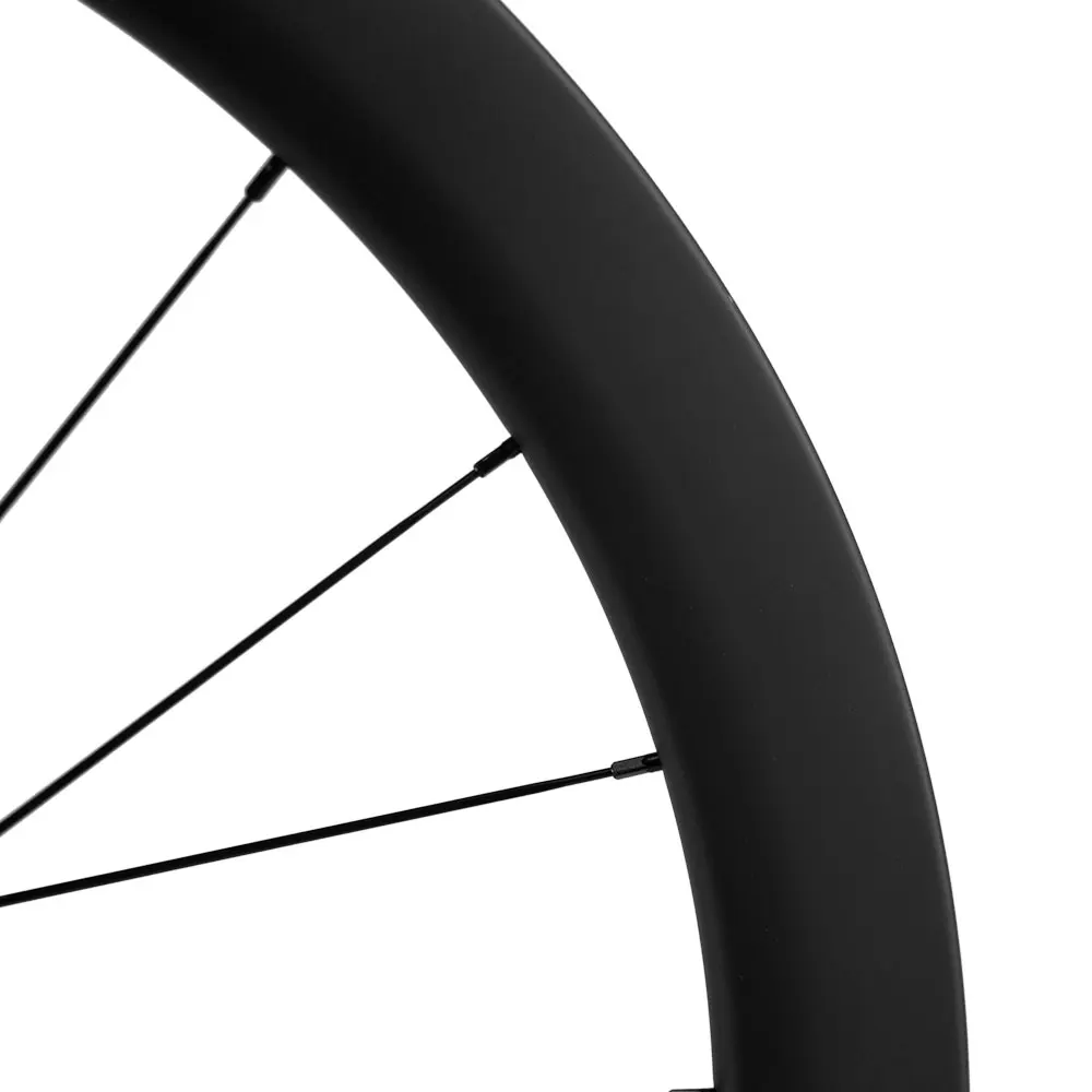 DIsc Brake Carbon Wheels 700c Road Bike Wheelset Center Lock Cyclocross Bicycle Wheel Thru Axle