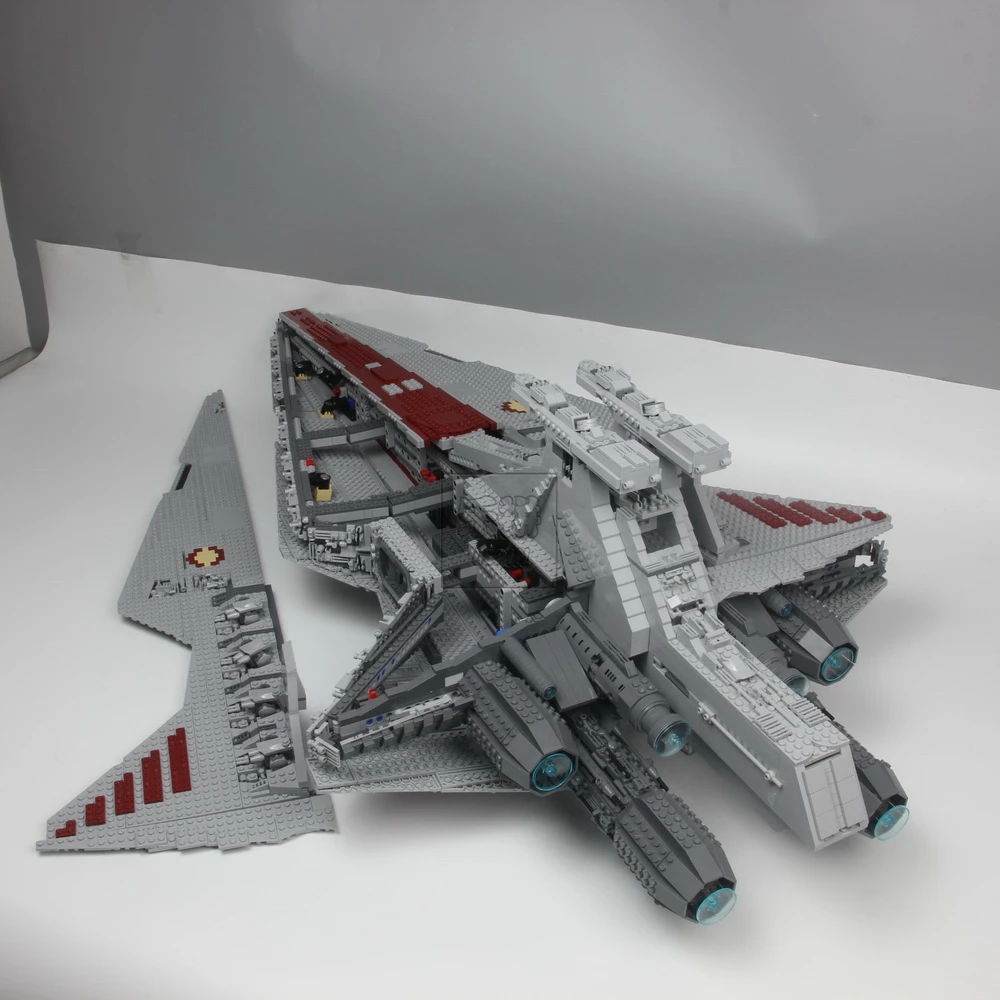 05077 UCS Venator класс Звездный Разрушитель ST04 6125 шт Звездные войны из фильма модель строительные блоки совместимы с игрушками король 81067