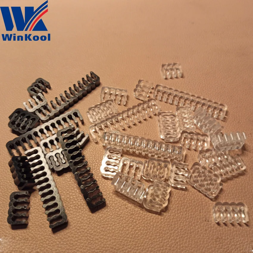 WinKool литье Хрустальный кабель расчески зажимы ATX 24Pin ЦП 8Pin PCI E 8P 6Pin втулка кабель|for