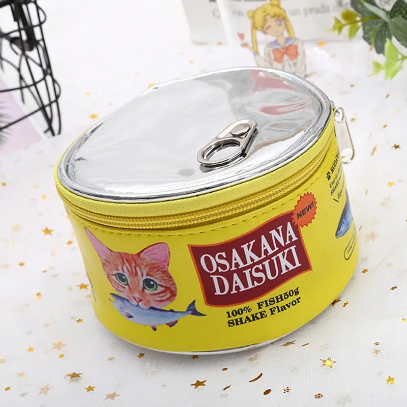 1 предмет кошка банки для корма макияж мешок забавные из искусственной кожи косметическая сумка Портативный шумовой фильтр поднос для вымытой посуды дорожная косметичка