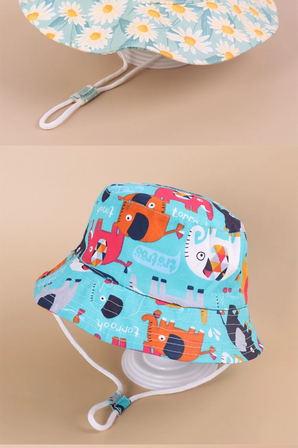 Spring Summer Baby Bucket Hat Girl Caps Children Cartoon Cotton Breathable Sun Panama Hats Boy Soft Brim Outdoor Fisherman Cap child safety seat