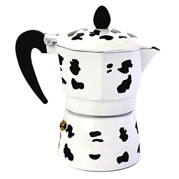 

Hot SV-150Ml Mocha Latte Coffee Maker Italian Moka Espresso Cafeteira Percolator Pot 3Cup Stovetop Coffee Maker