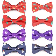 Christmas Parent-Child BowTies Children Bow Tie for Boys Family Men Kids Father Mother Son Daughter Festival Party Accessories