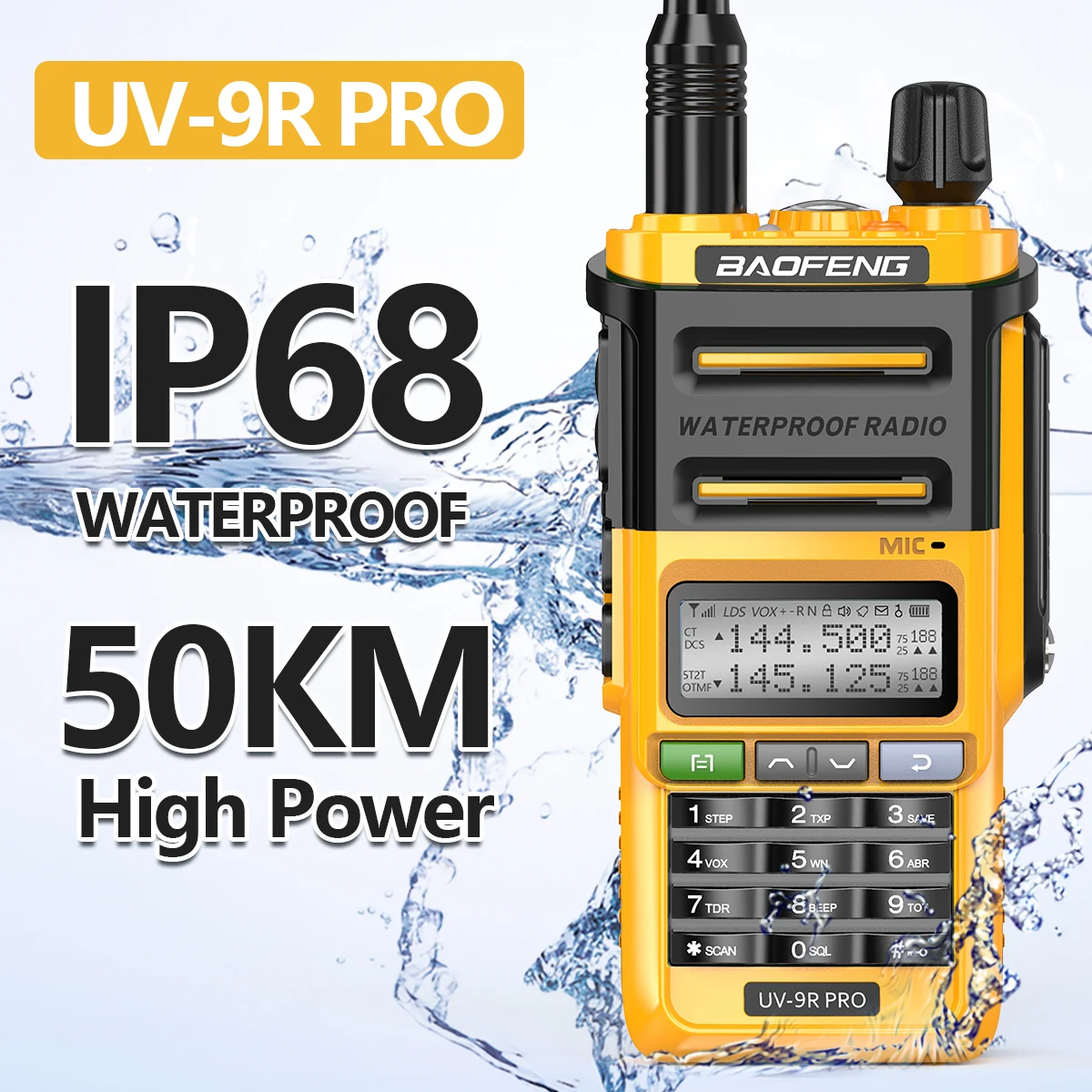 two way radios for sale Baofeng UV-9R PRO 10W Powerful Walkie Talkie CB set portable Handheld 50KM Long Range Two Way Radior upgrade of uv9r plus walkie talkie Walkie Talkie