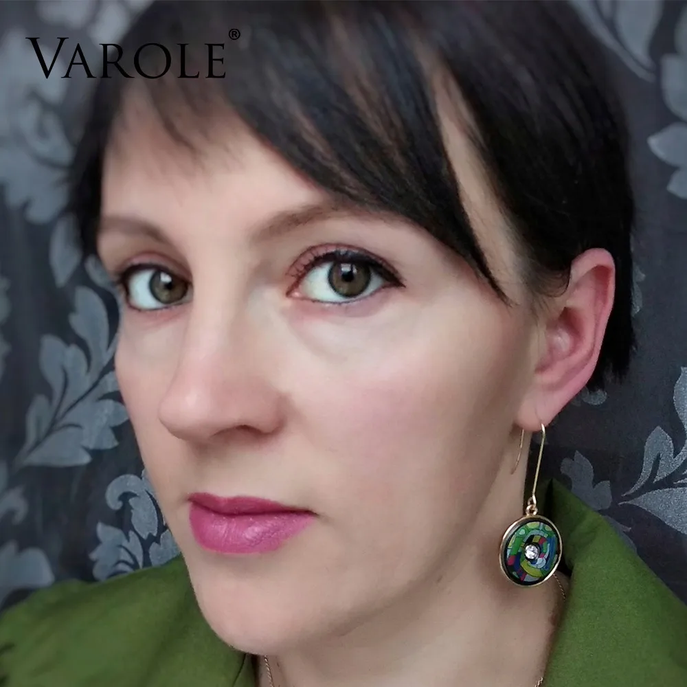 VAROLE в богемном стиле длинные свисающие серьги для женщин ювелирное изделие с