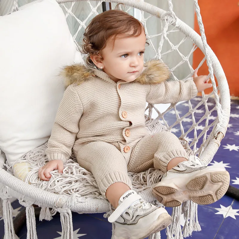 Ropa bebe recien nacido/Зимний комбинезон для мальчиков и девочек; комбинезон; одежда для маленьких девочек; модный детский комбинезон;