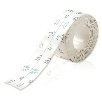 

Caulk Strip Waterproof Self Adhesive Caulking Tape PVC Adhesive Caulk for Kitchen Bathtub Shower Toilet P7Ding
