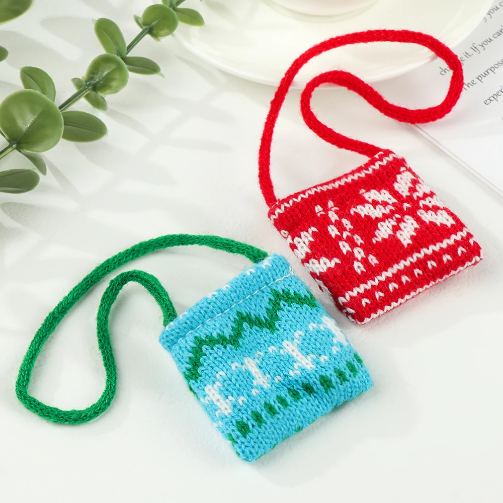 Cartoon Animal Plush Doll Bags Handbag Miniature Bag For 20cm Idol Doll Clothes Accessories Changing Dressing Game Kids Toys 2