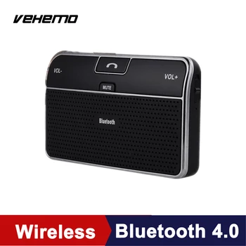 

Car Kit Clip Hands free Stereo Wireless Bluetooth 4.0 Speakerphone Speaker
