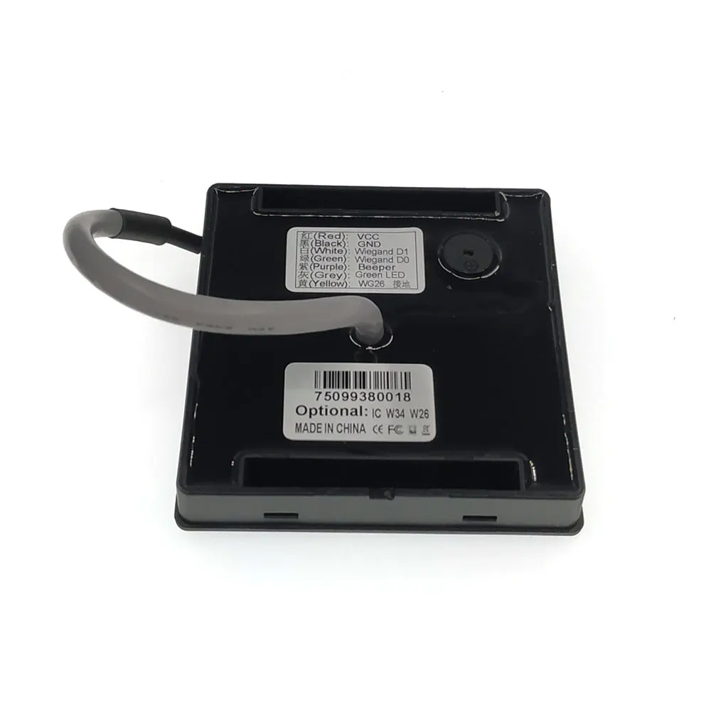 Rfid клавиатура EM/ID считыватель 125k Wiegand26 считыватель Выход водонепроницаемый IP65 sn: KR102 мин: 5 шт