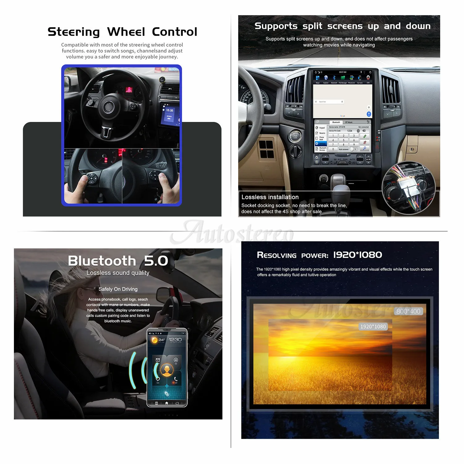 Автомобильный мультимедийный плеер Aotsr Tesla 16 &quot вертикальный экран Android 8 1 DVD GPS