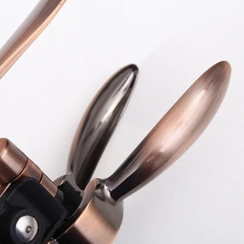 

Rabbit Ear Shape Retro Wine Bottle Opener Zinc Alloy Corkscrew Kitchen Supplies XHC88