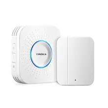 Wireless Doorbell Smart Chimes Doorbell Alarm Electronic Magnetic Switch Doorbell LED light 58 Songs Home Security Welcome Wireless Doorbell Smart Chimes Doorbell Alarm Electronic Magnetic Switch Doorbell LED light 58 Songs Home Security Welcome