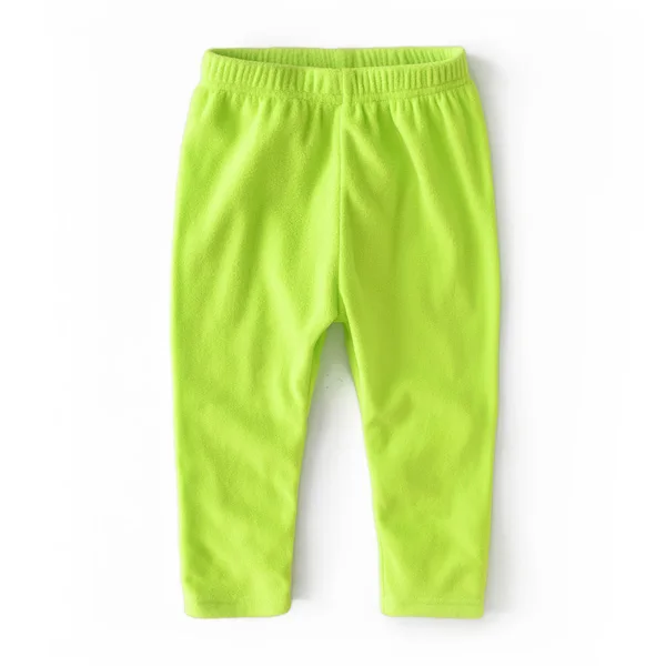 Fluorescent Green SVELTE/детские шаровары для девочек от 2 до 7 лет, повседневные Мягкие флисовые милые штаны, брюки на весну, осень, спортивные штаны для бега, спортивные штаны для детей - Цвет: Fluorescent Green