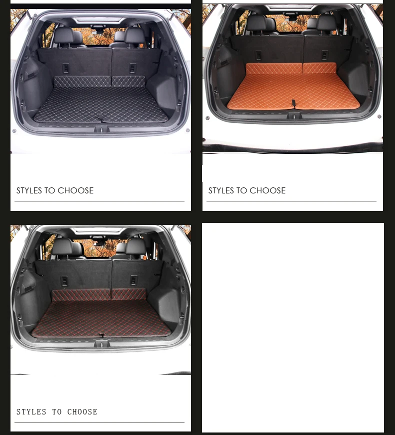 Trunk pad tail box pad full enclosure modification Interior decoration car AccessoriesFor Chevrolet Equinox