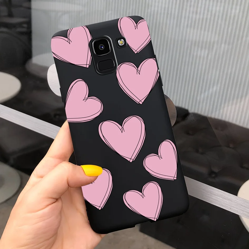 Love Heart Soft Back Protection Cover - Premium Case