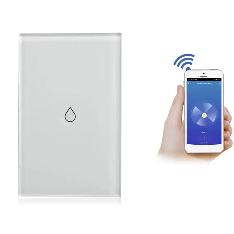 

WiFi Boiler Smart Switch Smartphone Tablet Voice Control Boiler Switch with Calendar Timer US Plug Electrical Supplies