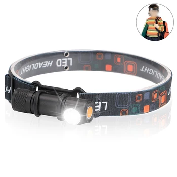 

LED USB Torch Headlamp Flashlight Rechargeable Aluminum Running Cycling Camping