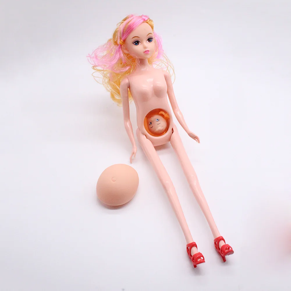 Новая кукла для беременных с большим животом 30 см Bjd 1/6 у нее ребенок в животе