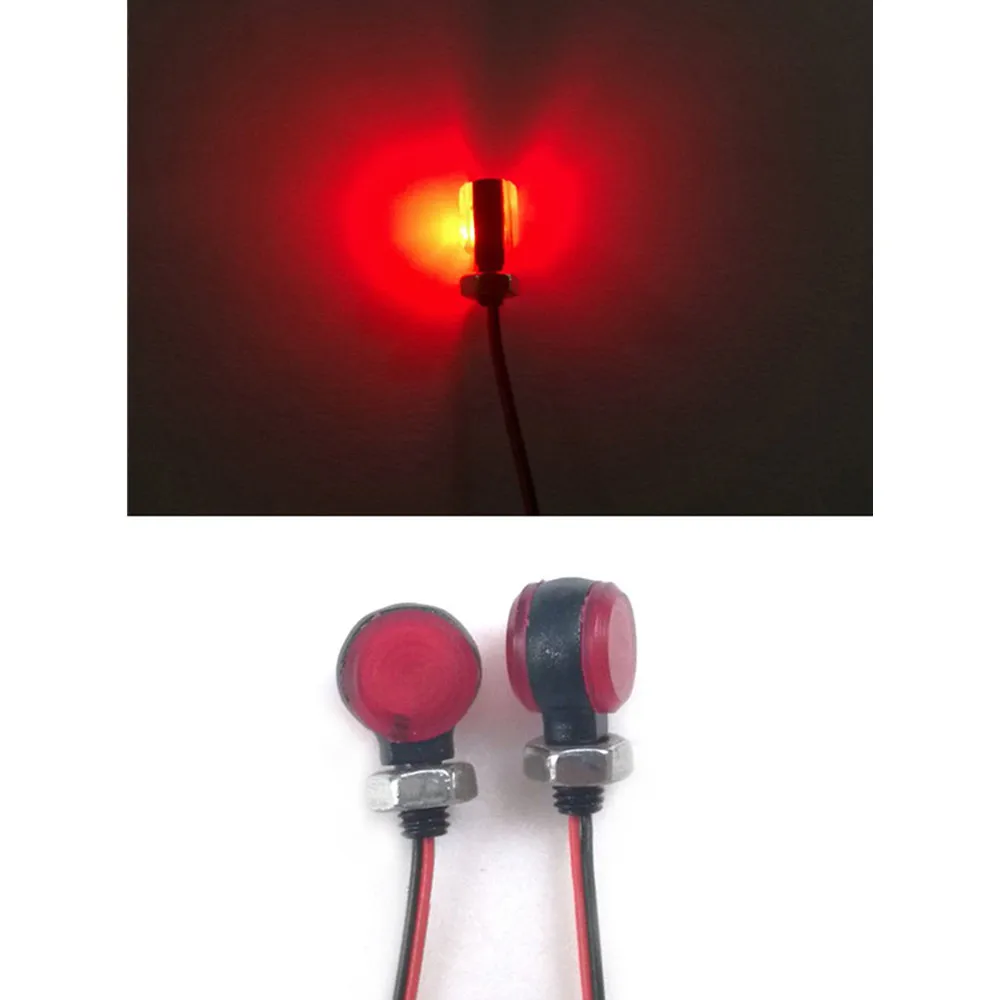 

1pair Side LED Light Side Lamp for 1:14 TAMIYA Scania Man Actros 56360 RC Truck Parts Accessories